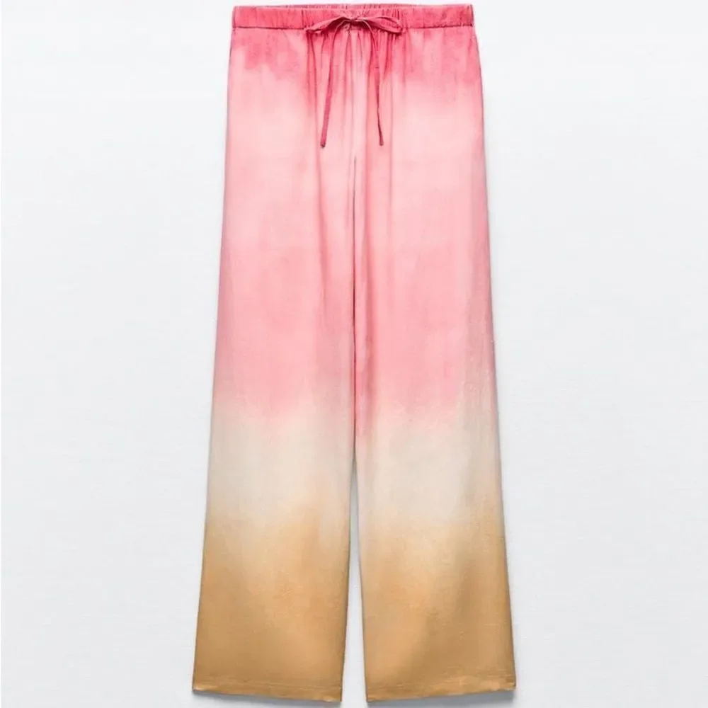 Zara Linen Blend Co-Ord Set New
